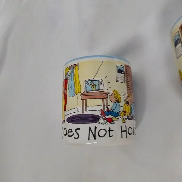 Potpourri Press 1 Corinthians 13:4-5 Love Does Not Hold Grudges Vintage Mug Set - Picture 7 of 16